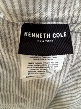 Kenneth Cole REVERSIBLE Grey King Duvet Cover